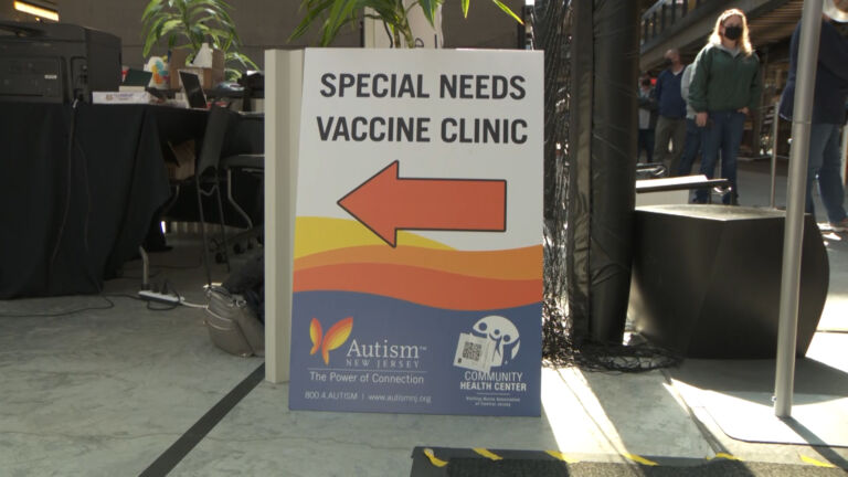 COVID-19 vaccination clinic helps residents with autism