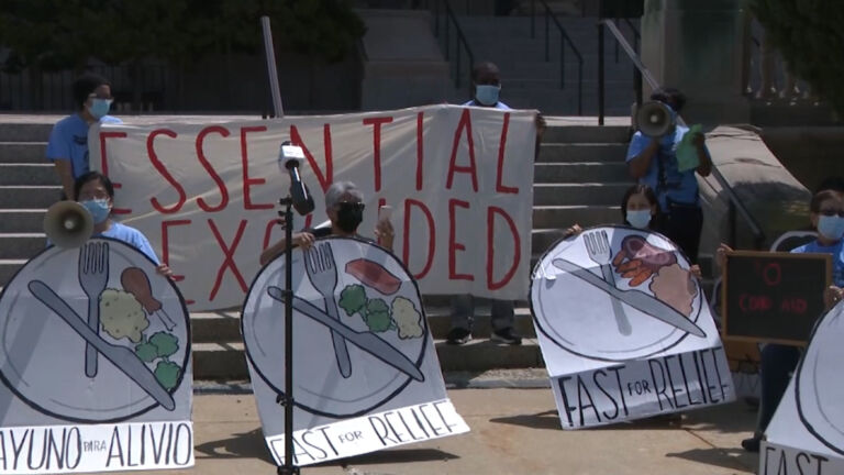 Hunger strike continues to get COVID-19 relief for undocumented workers