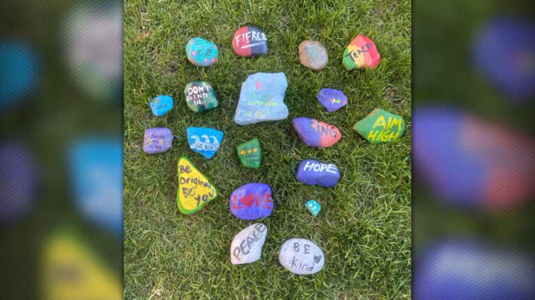 Girl Scouts spread encouragement and cheer with ‘kindness rocks’