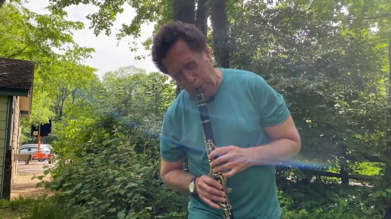 Professors join periodical cicadas to perform rare outdoor concert