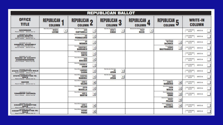 Understanding the party line in NJ