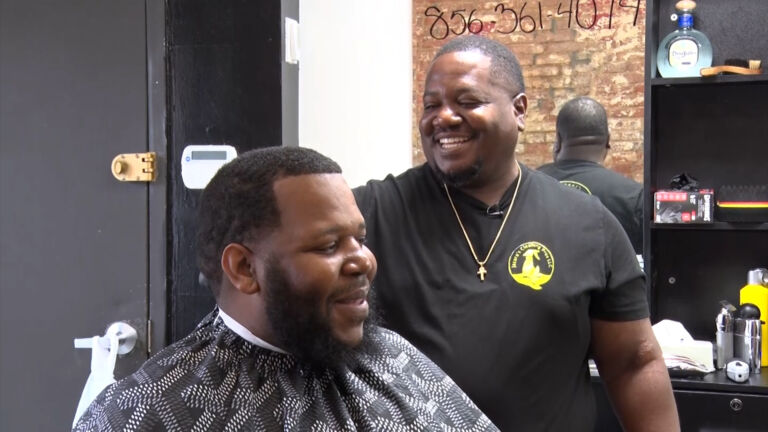 Camden barbers talk importance of COVID-19 vaccine with customers