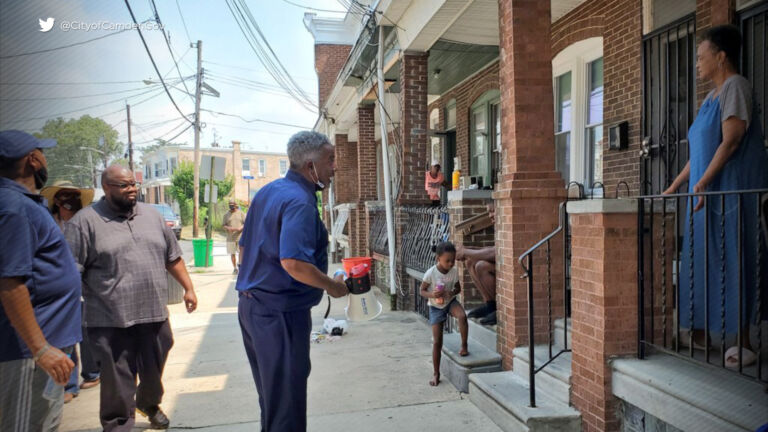 Camden holds vaccine parade, goes door to door to give shots