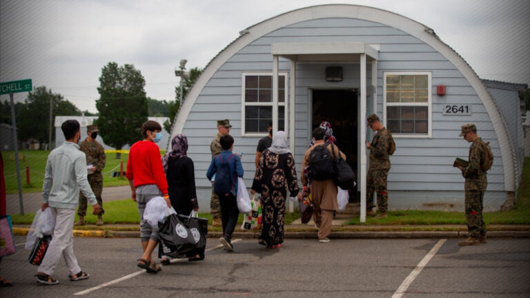 Resettlement process for Afghan refugees is just beginning