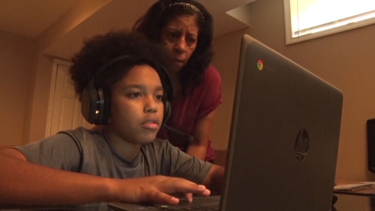 Quarantined kids learning remotely have limited access to classrooms and teachers