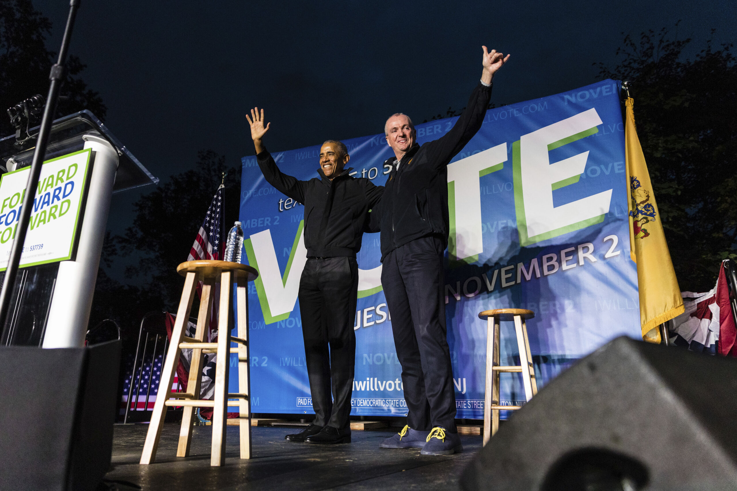 Obama makes push for Murphy, early voting opens in NJ governor’s race