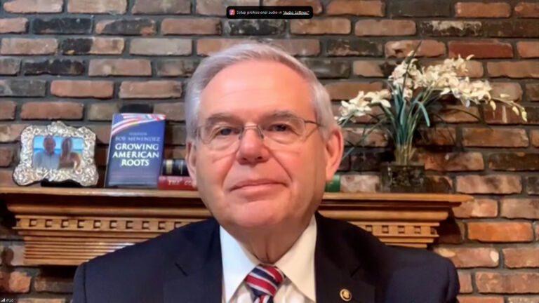 Menendez discusses Russia-Ukraine crisis