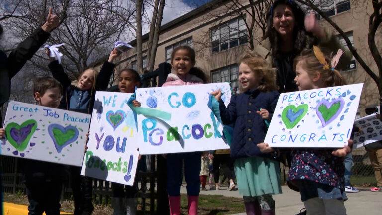 Jersey City celebrates Saint Peter’s NCAA run with parade