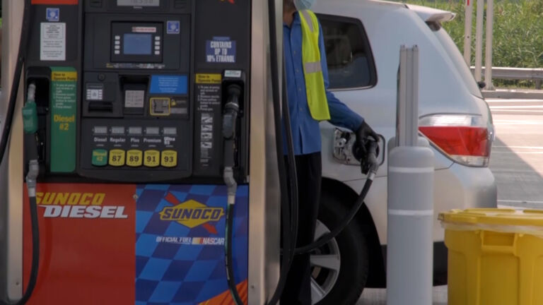 Rising inflation pushes prices up, forcing folks to spend and drive less
