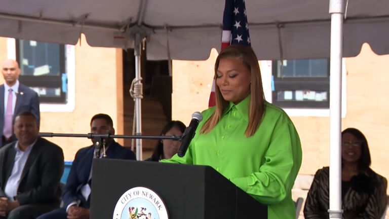 Queen Latifah breaks ground on housing development in Newark