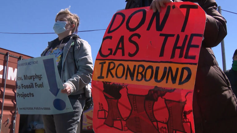 Newark residents protest possible fourth power plant