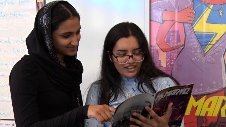 ‘Magical’ connection between Ms. Marvel and students at Jersey City’s McNair HS