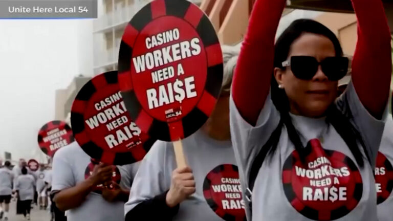 Atlantic City casino union workers authorize strike for July