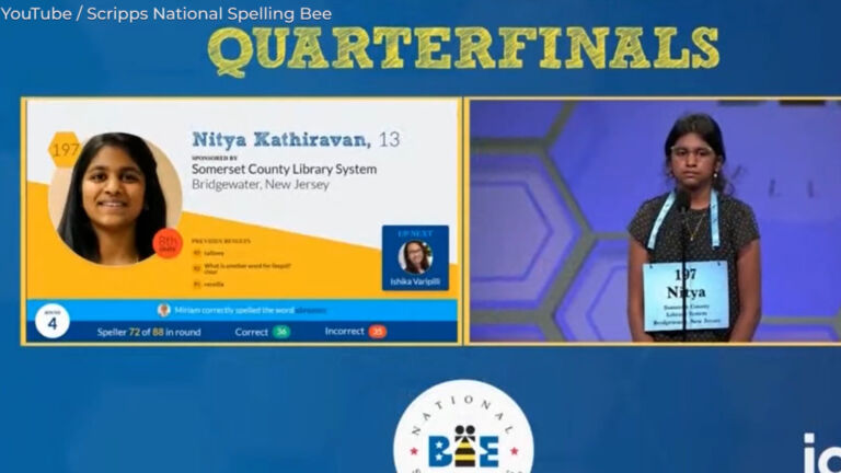 NJ student makes it to national spelling bee finals
