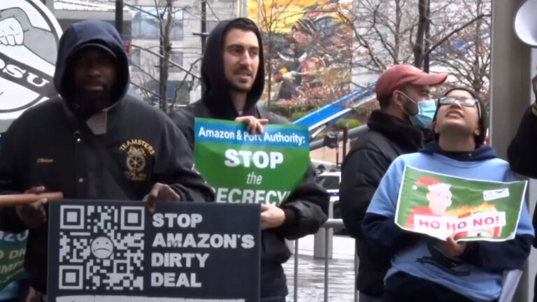 Plan for controversial Amazon hub at Newark airport is scrapped