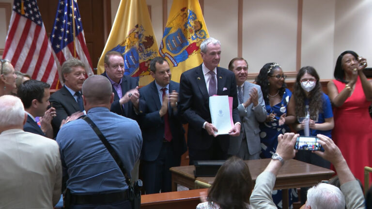 Murphy signs gun safety bills in the shadow of latest mass shooting in US
