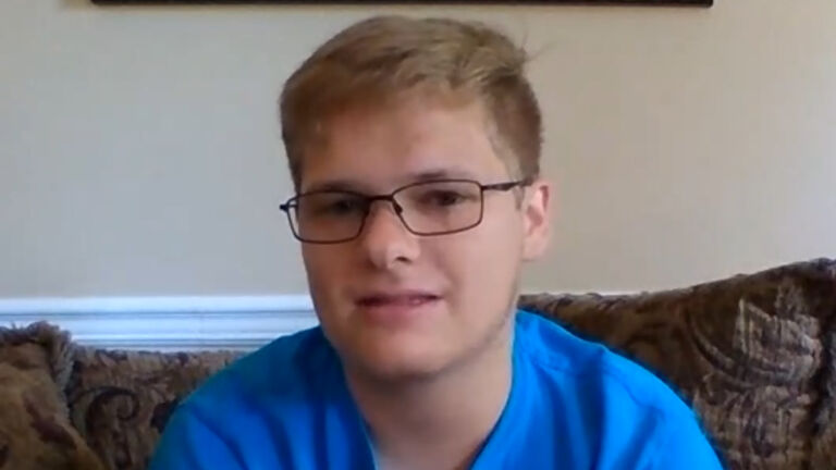 Young author creates guide for how people with and without disabilities can communicate