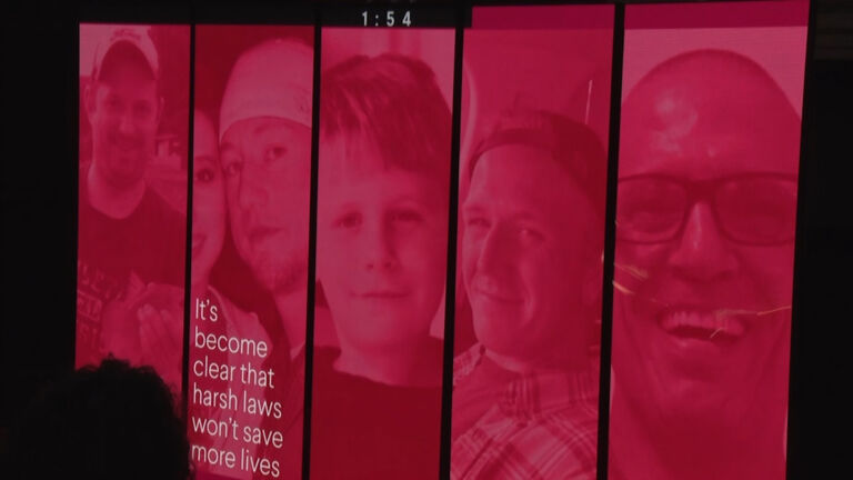 Memorial to lives lost to overdose is launched in Newark