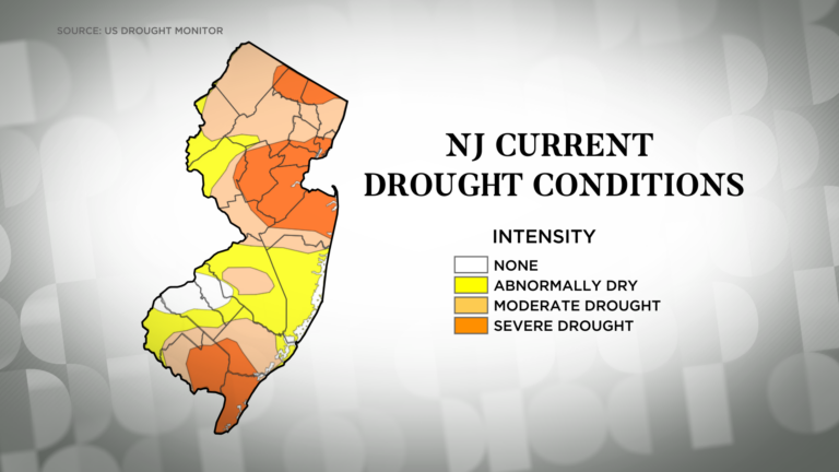 Elevated fire danger as drought conditions worsen in NJ