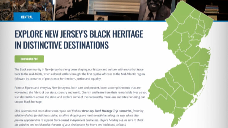 NJ to create heritage trail for Black history
