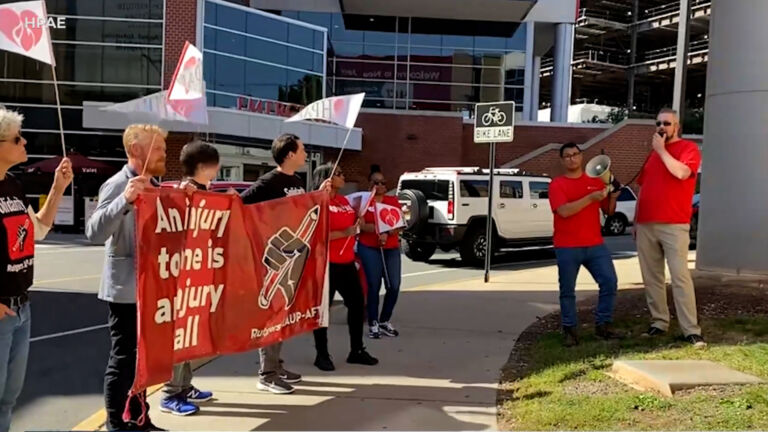 In growing labor movement, workers want to be treated as human beings