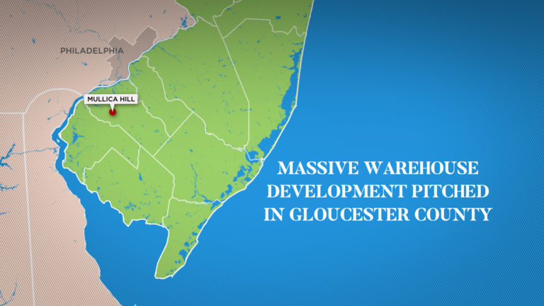 Residents protest warehouse plan for Mullica Hill