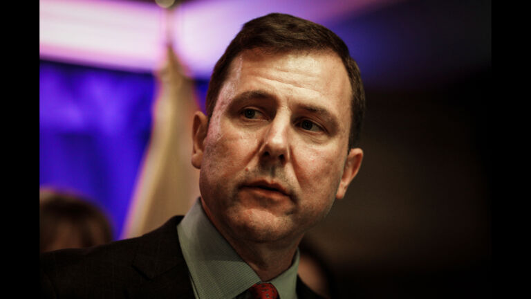 Kean hits campaign trail, though what he says is a mystery