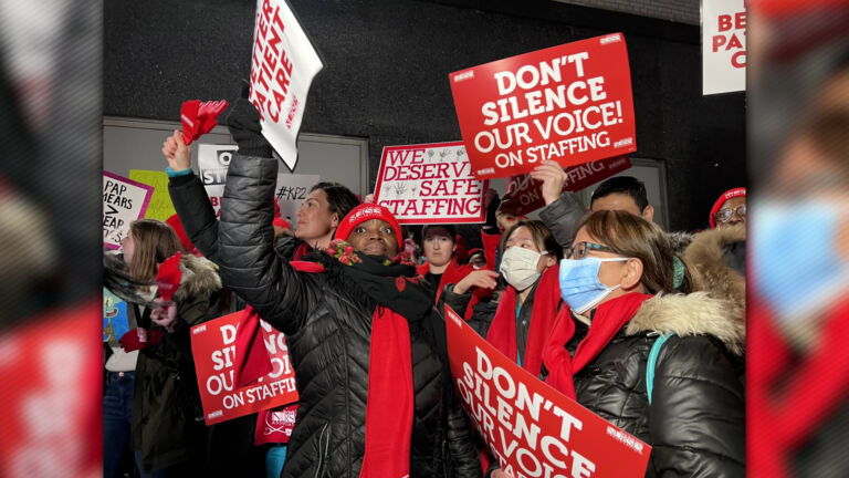 Nurses at NYC’s two largest hospitals go on strike