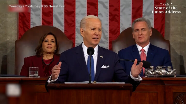 Biden at ease against GOP hecklers during State of the Union address