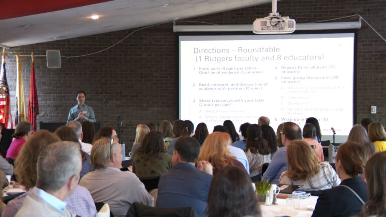 Climate change: Rutgers helps teachers to include it in curriculum