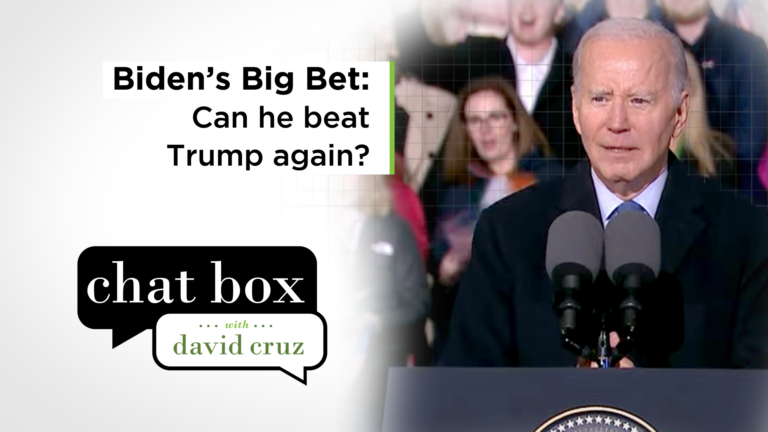 Biden vs. Trump, like it or not? Chat Box