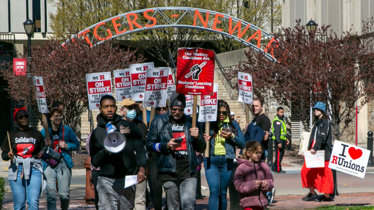 For Rutgers unions, social justice, equity crucial to demands