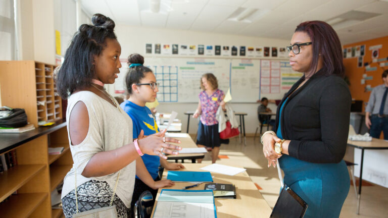 At our parent-teacher conferences, students lead the way