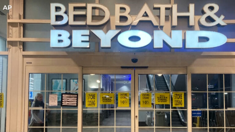 Bed Bath & Beyond files for bankruptcy, closing some stores