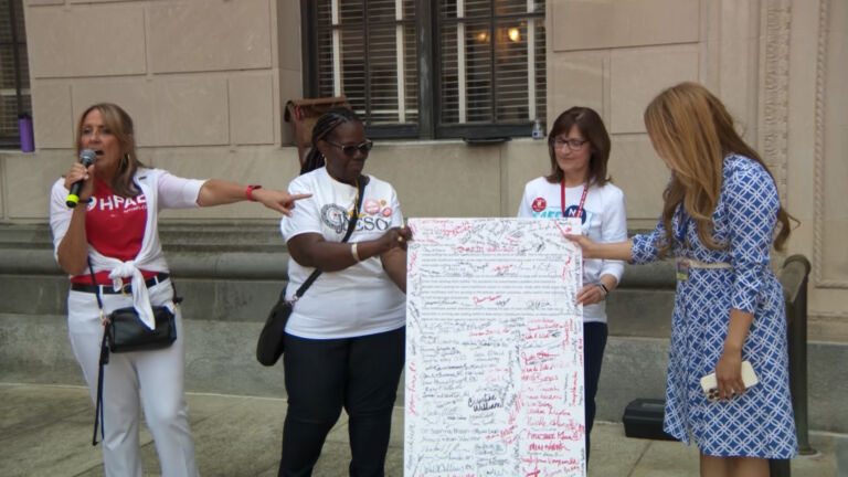 NJ nurses rally for more staff, lighter workloads