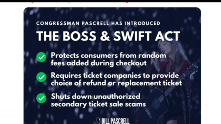 NJ congressmen propose crackdown on live-events ticket market