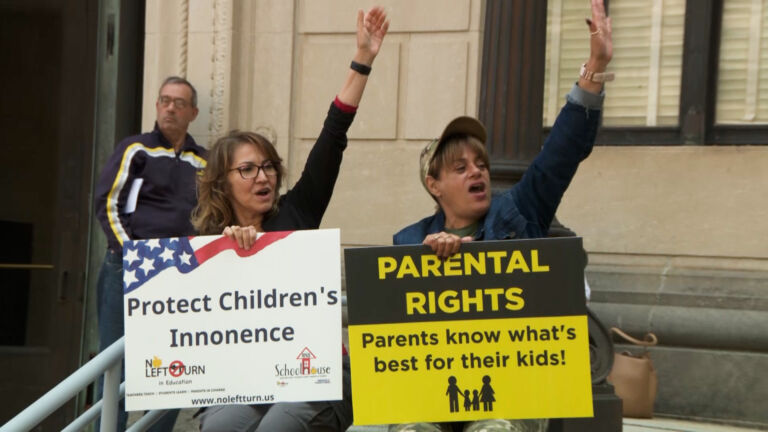 Conservatives rally for parental rights in vaccine, sex-ed policies