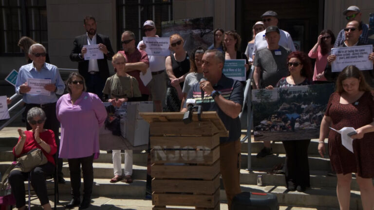Victims of Ida, Sandy rally for more help