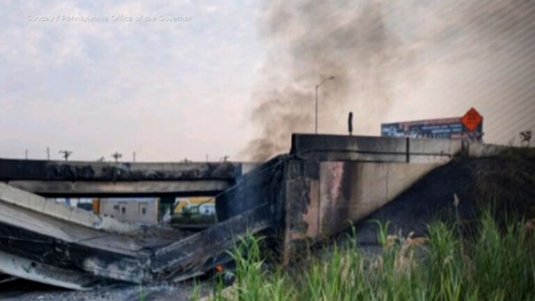 I-95 collapse in Philadelphia snarls regional traffic