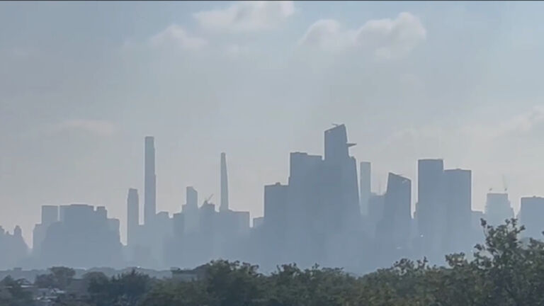Canadian wildfire smoke lowers NJ air quality again