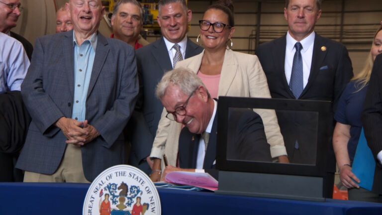 Murphy signs big tax break for offshore wind developer