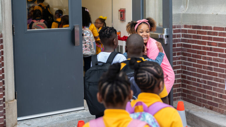 Back to school: First-day rituals at this Newark charter school network