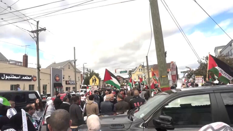 Thousands join pro-Palestinian rally in Paterson