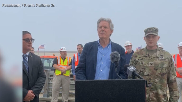 Congressman Frank Pallone tours storm damage in Monmouth County
