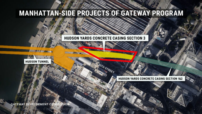 Feds to contribute $3.8B more for new Hudson train tunnel