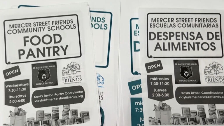 Another school-based food pantry opens in Trenton