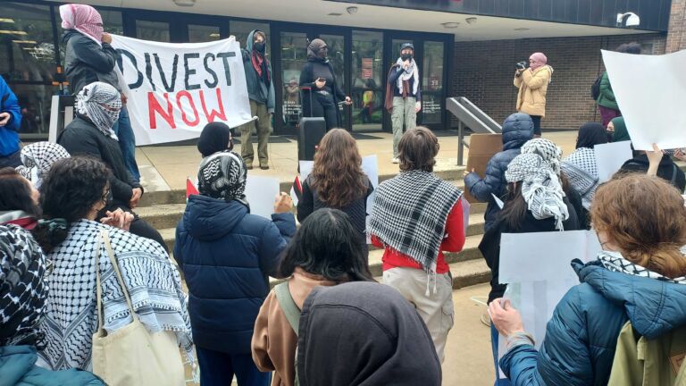 Rutgers students make their voices heard on Israel divestiture