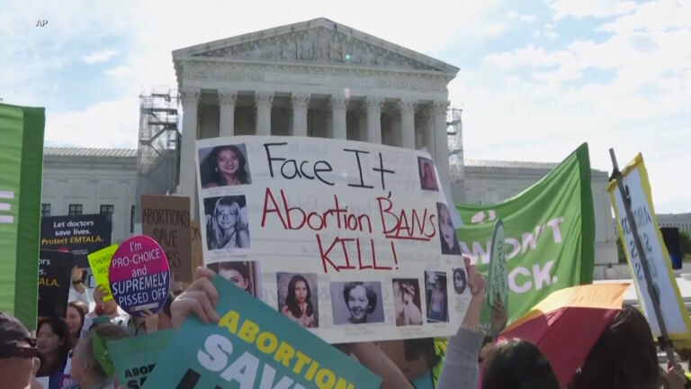 Supreme Court hears arguments over emergency abortion access