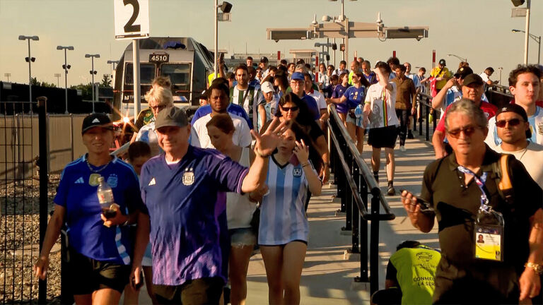 What’s it like to take NJ Transit trains to MetLife Stadium for Copa America?