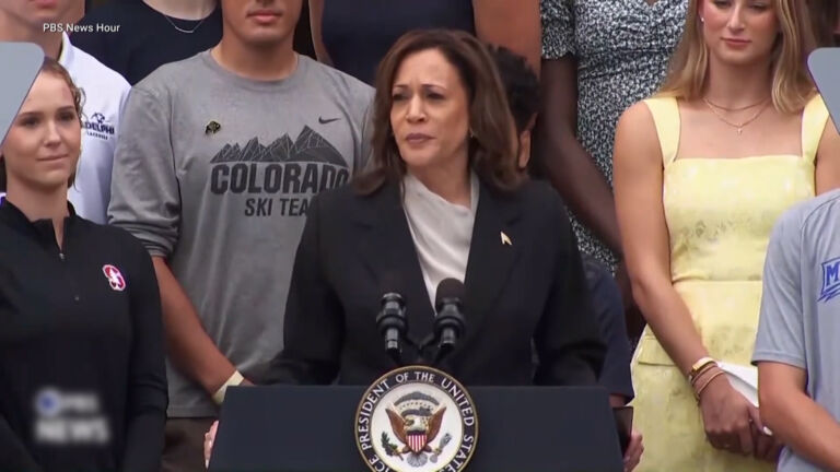 NJ Democrats welcome Kamala Harris for president